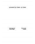 Инструкция AEG Lavamat LS 72840