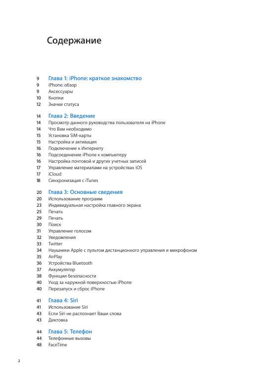 Инструкция Apple iPhone 4S (iOS5.0)