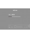 Инструкция ARCAM A-19 FMJ