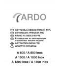 Инструкция Ardo A-1000X