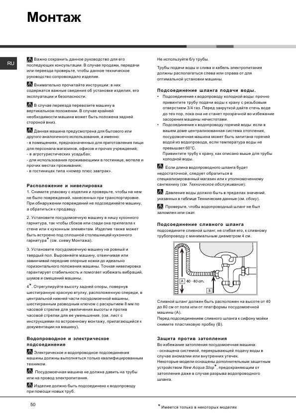 Инструкция Hotpoint-Ariston LFTA+M284