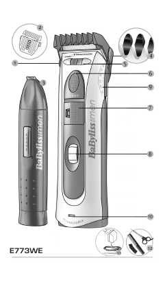 Инструкция Babyliss E773WE