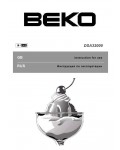 Инструкция Beko DSA-32000