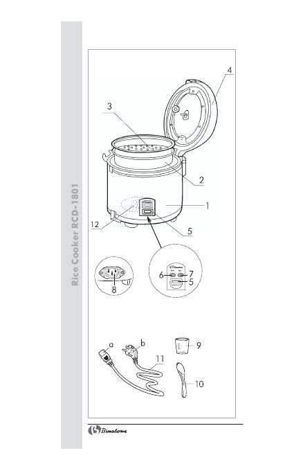 Инструкция Binatone RCD-1801