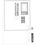 Инструкция BOSCH HMT-886G
