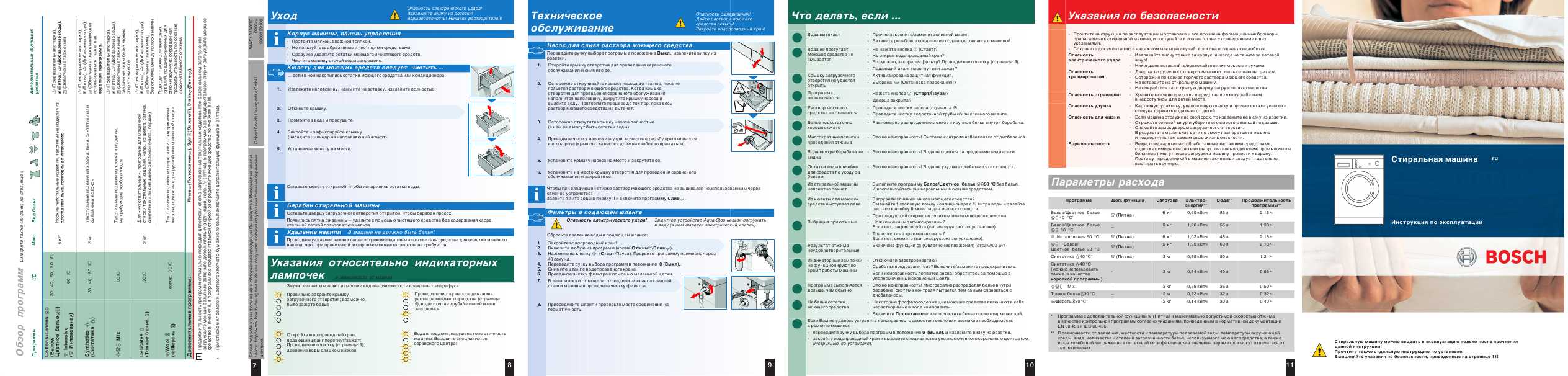 Инструкция BOSCH WAE-16160OE