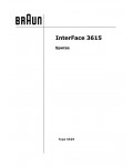 Инструкция Braun 3615