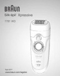 Инструкция Braun 7781WD