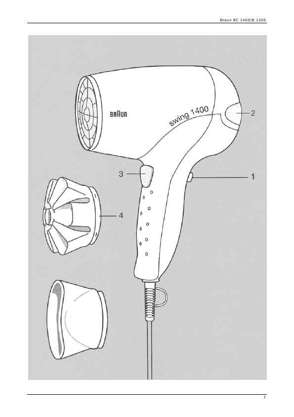 Инструкция Braun BC-1400