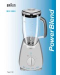 Инструкция Braun MX-2000 (тип 4184)