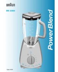 Инструкция Braun MX-2050 (тип 4184)