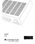 Инструкция Cambridge Audio AZUR 650R