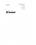 Инструкция Candy CFT-61