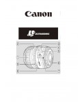 Инструкция Canon EF 20-35 mm F3.5-4.5 USM