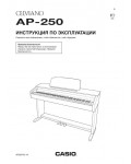Инструкция Casio AP-250