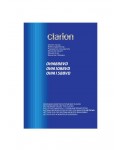 Инструкция Clarion OHM-1588VD