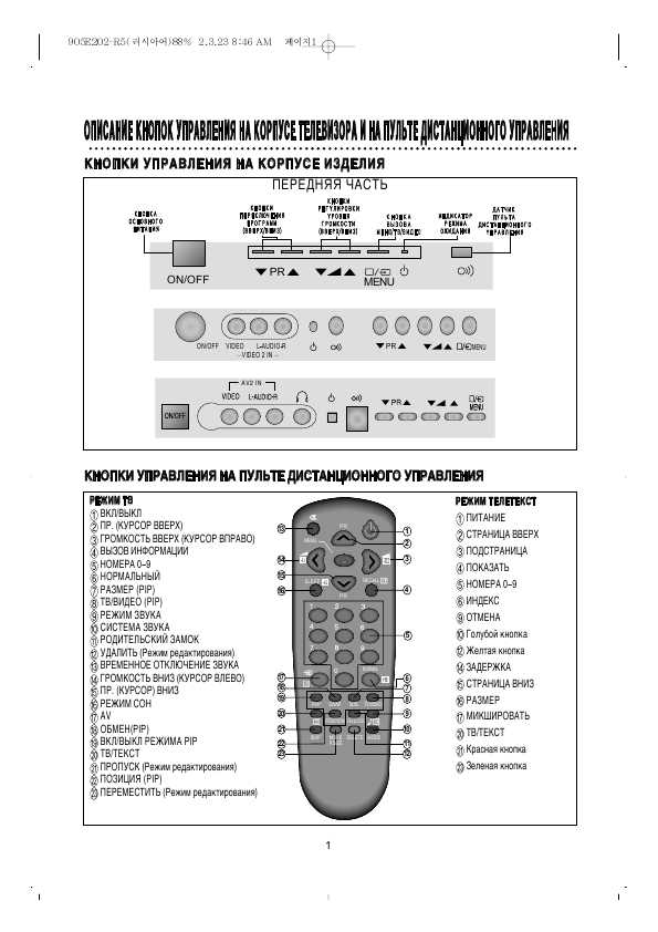 Инструкция Daewoo KR-25G5