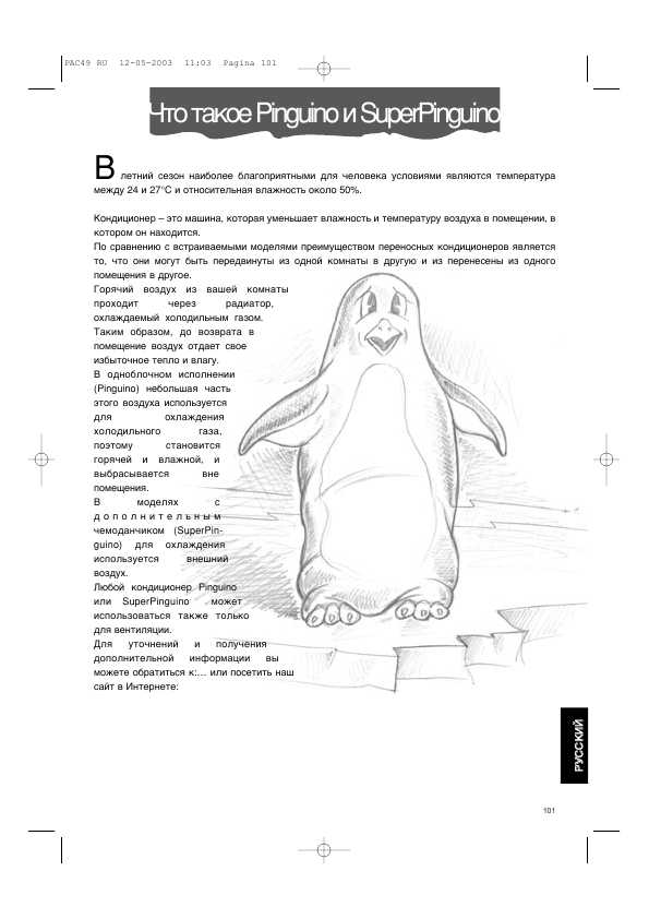 Инструкция Delonghi PAC-49RH
