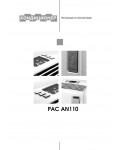 Инструкция Delonghi PAC-AN110