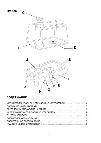 Инструкция Delonghi UC-100