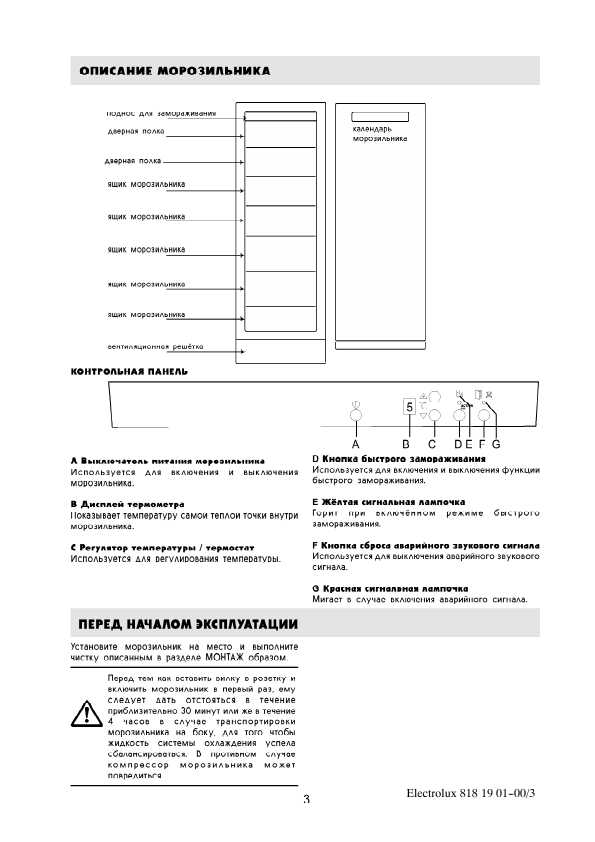 Инструкция Electrolux EUC-2500X