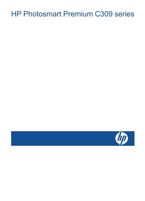 Инструкция HP PhotoSmart C309