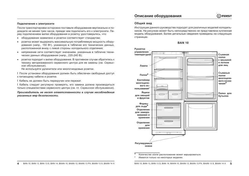 Инструкция Indesit BAAN-13 PX