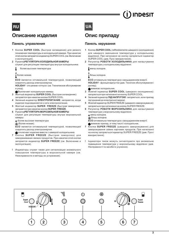 Инструкция Indesit BIA-16FNF