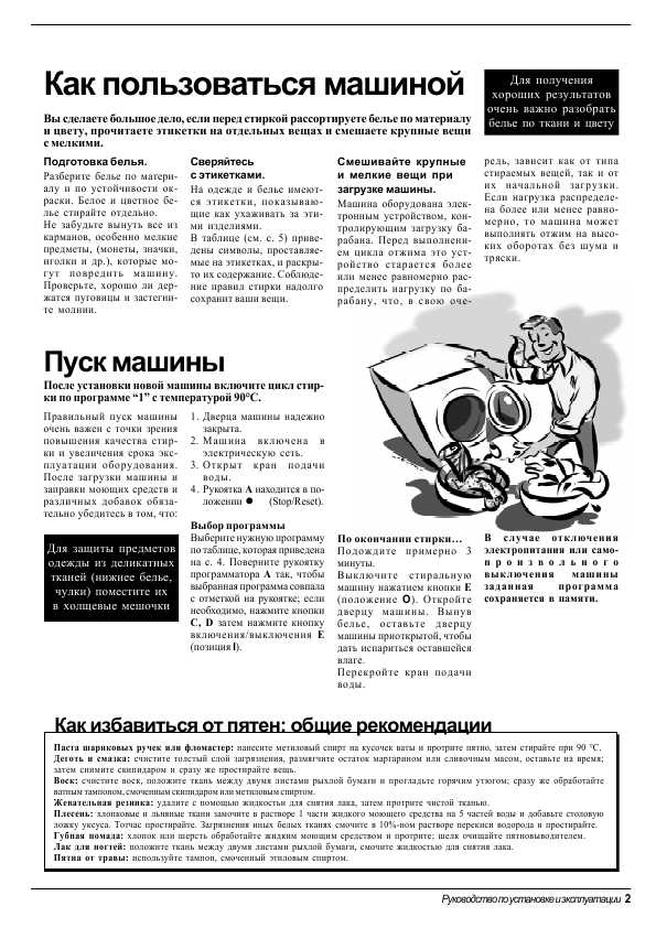 Инструкция Indesit W-101