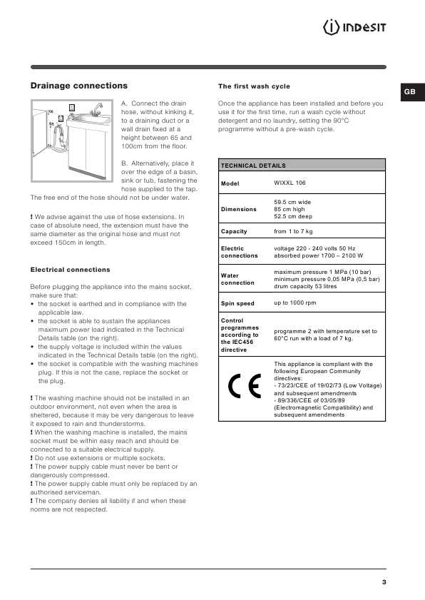 Инструкция Indesit WIXXL-106