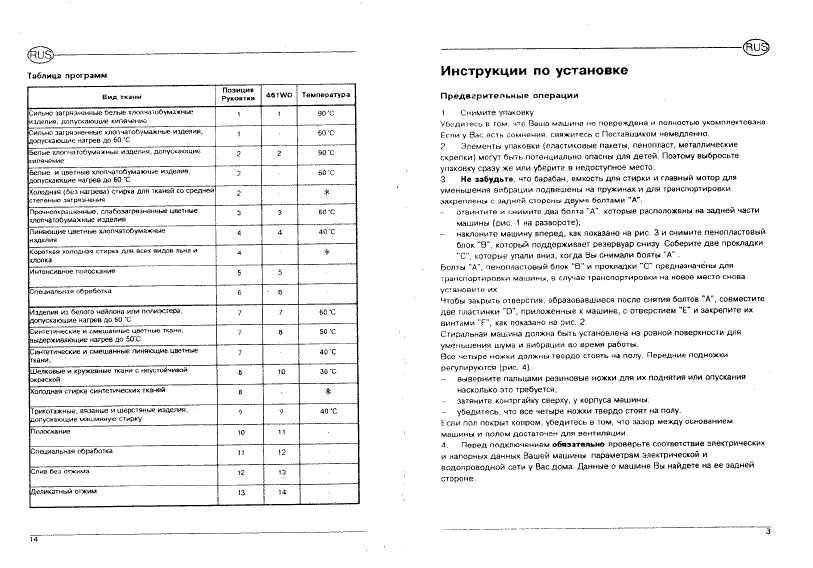Инструкция Indesit WN-463WT