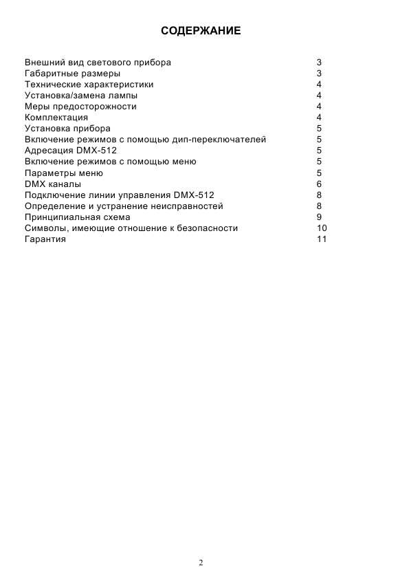 Инструкция Involight PRO-1210S