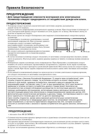 Инструкция JVC AV-2555TEE