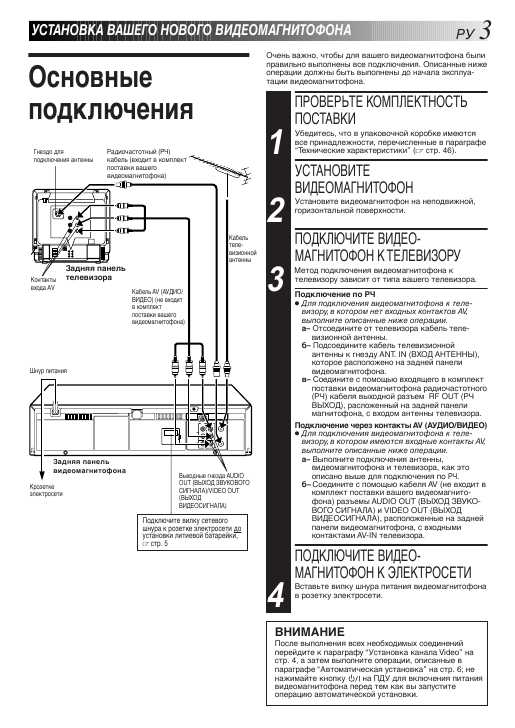 Инструкция JVC HR-J268EE