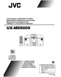 Инструкция JVC UX-MD9000
