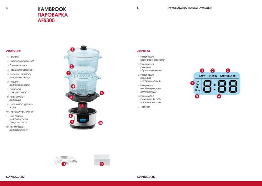 Инструкция KAMBROOK AFS300