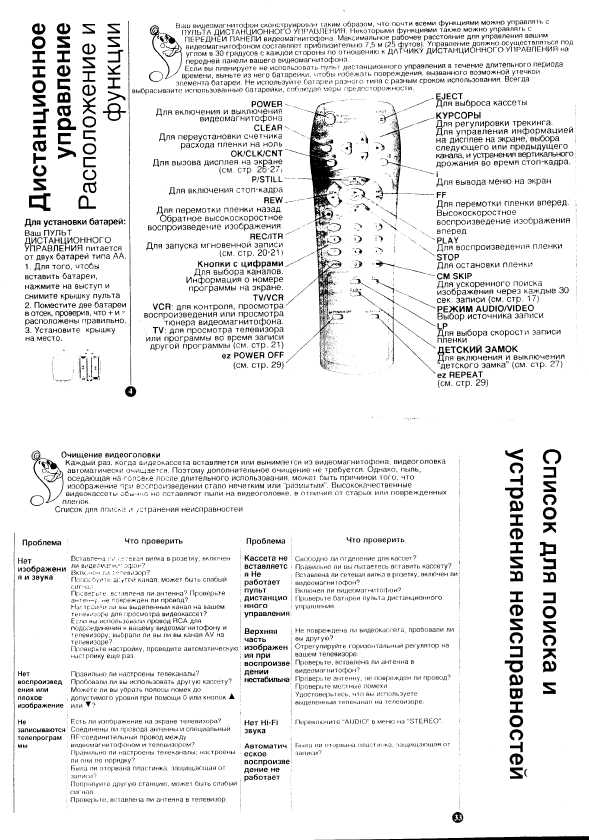 Инструкция LG BC-999W