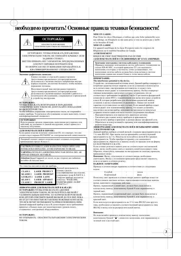 Инструкция LG FFH-2020