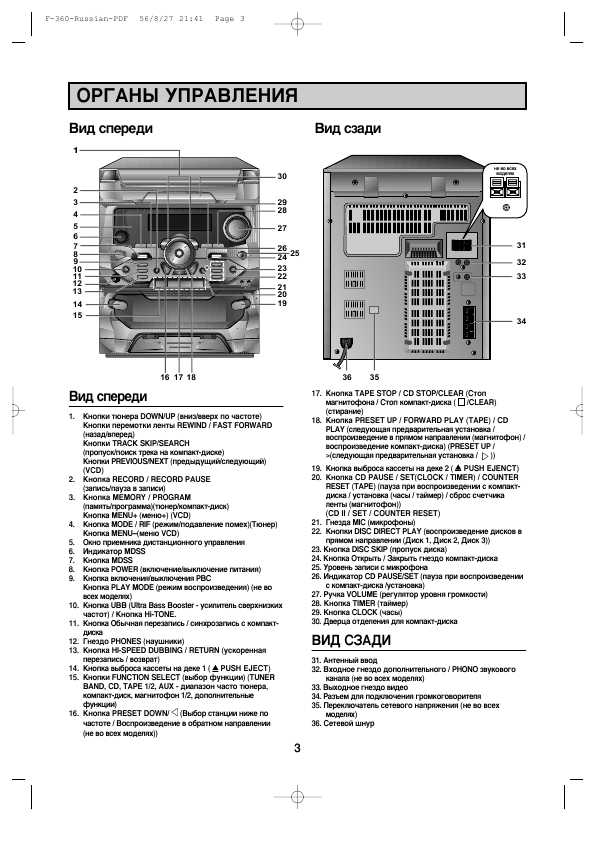 Инструкция LG FFH-360