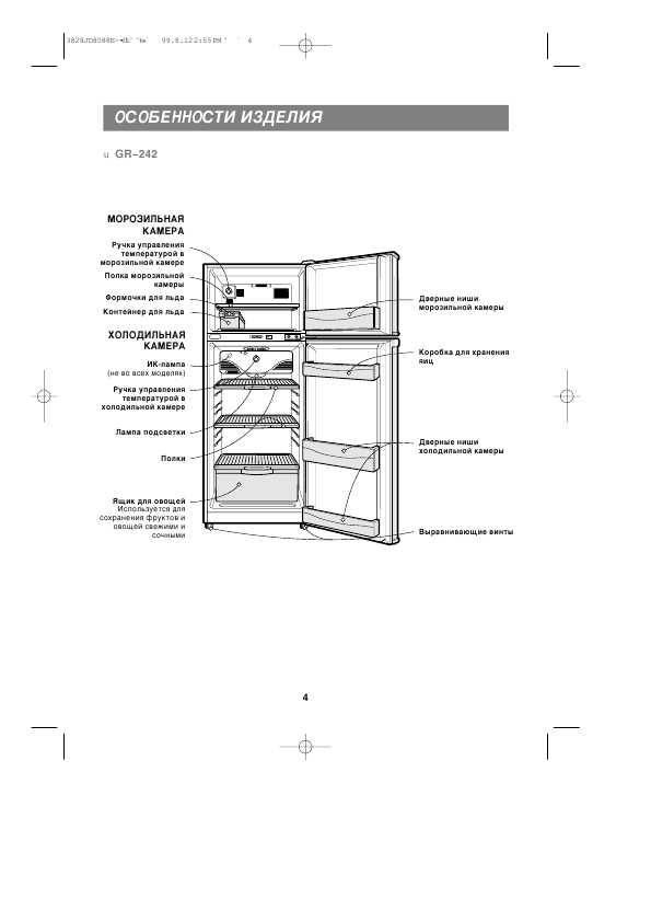 Инструкция LG GRS-282MF