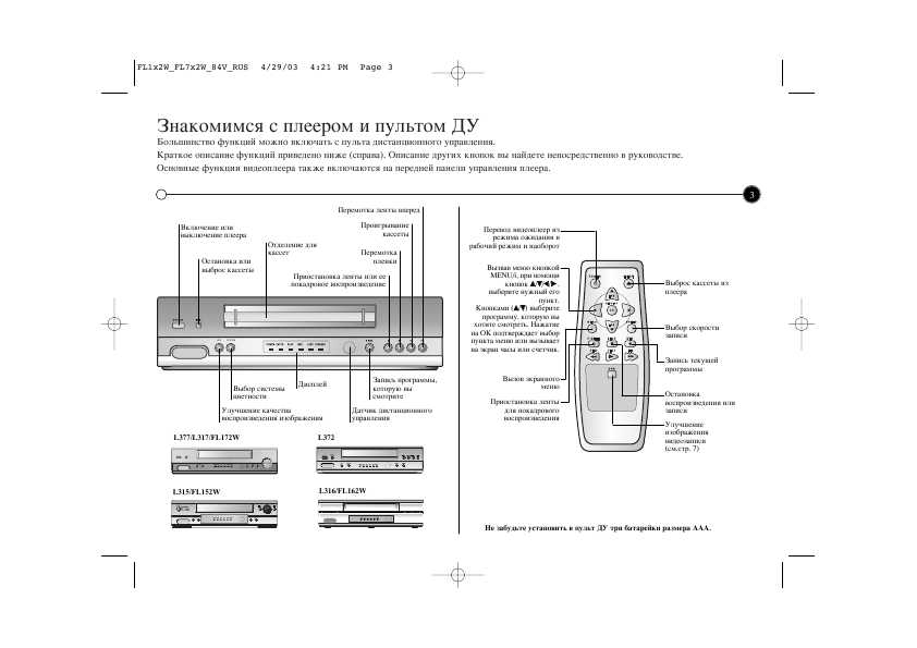 Инструкция LG L-372