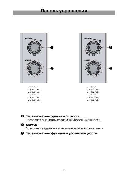 Инструкция LG MH-6327E