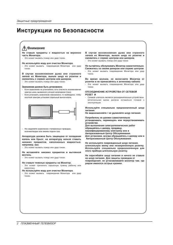 Инструкция LG RT-50PY2R