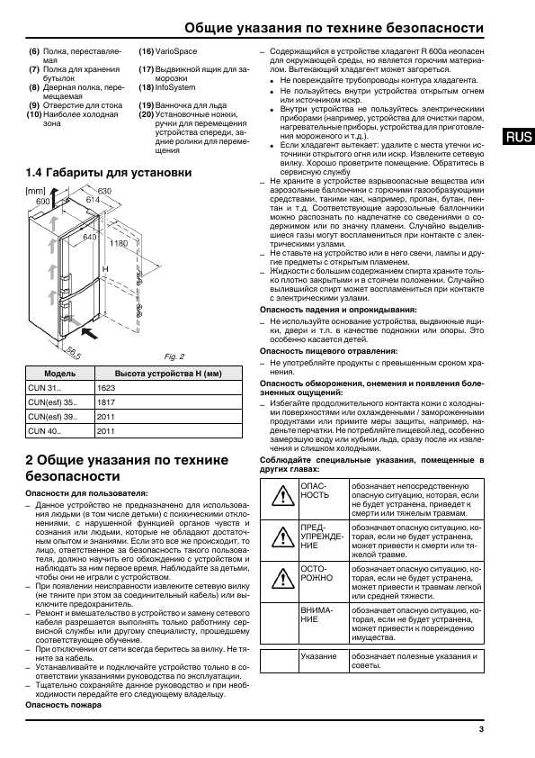 Инструкция Liebherr CUN-...3