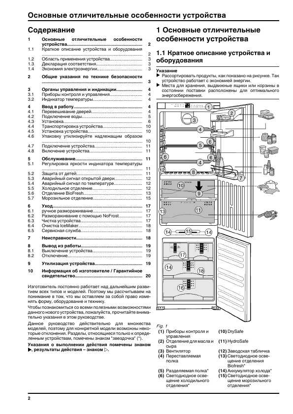Инструкция Liebherr SICBN-3056