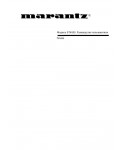 Инструкция Marantz ST-4000