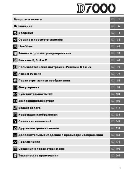 Инструкция NIKON D7000 (полная)