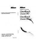 Инструкция NIKON One Touch Zoom 90QD