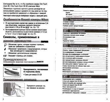 Инструкция NIKON One Touch Zoom 90QD