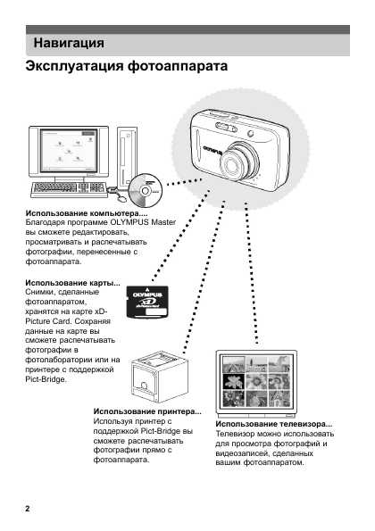 Инструкция Olympus mju-500 Digital (ref)